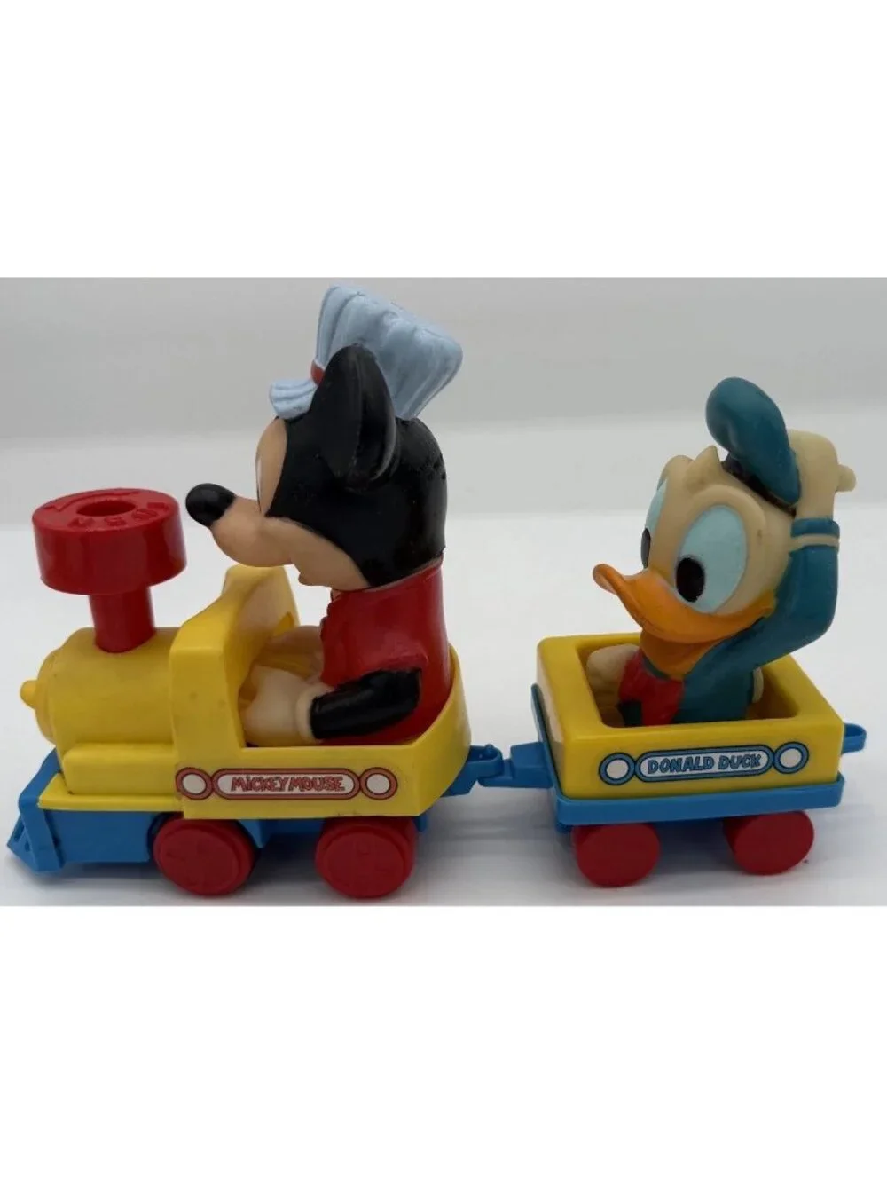 1987 Vintage Mickey Mouse Train With Donald Duck No Pluto